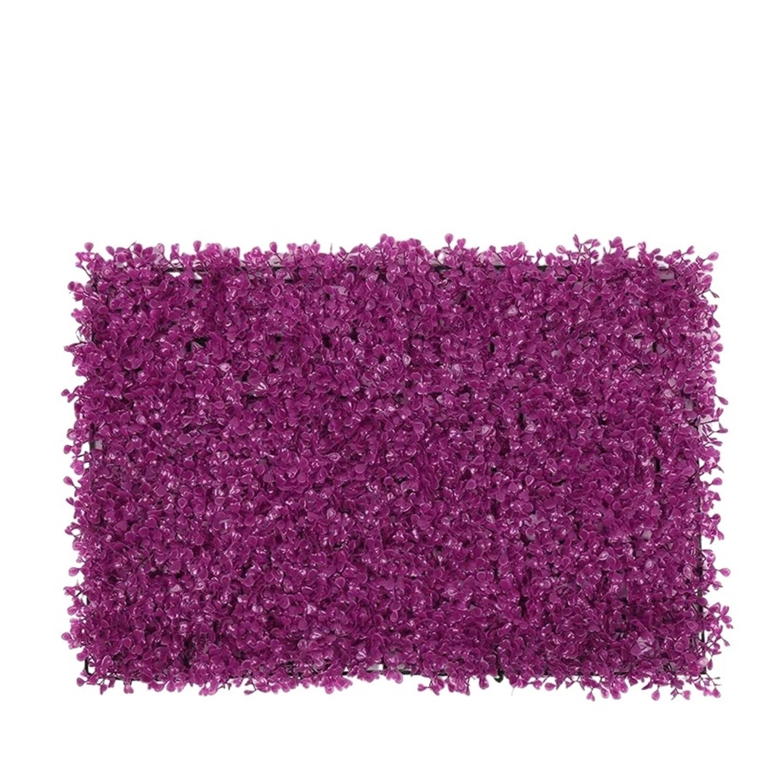 DFGRGRV Artificial Turf 1PC Lawn Decoration 40X60cm Artificial Milan Grass Carpet Turf Simulation Plastic Plants Lawn Hotel Home Wedding Background Wall(Purple1)