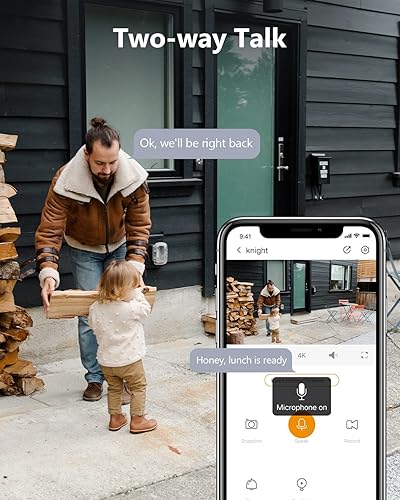 Miniatura 6 de Imou Cámara 4K para exteriores, cámara de seguridad WiFi de 8 MP con visión nocturna a color, conversación de 2 vías, detección de