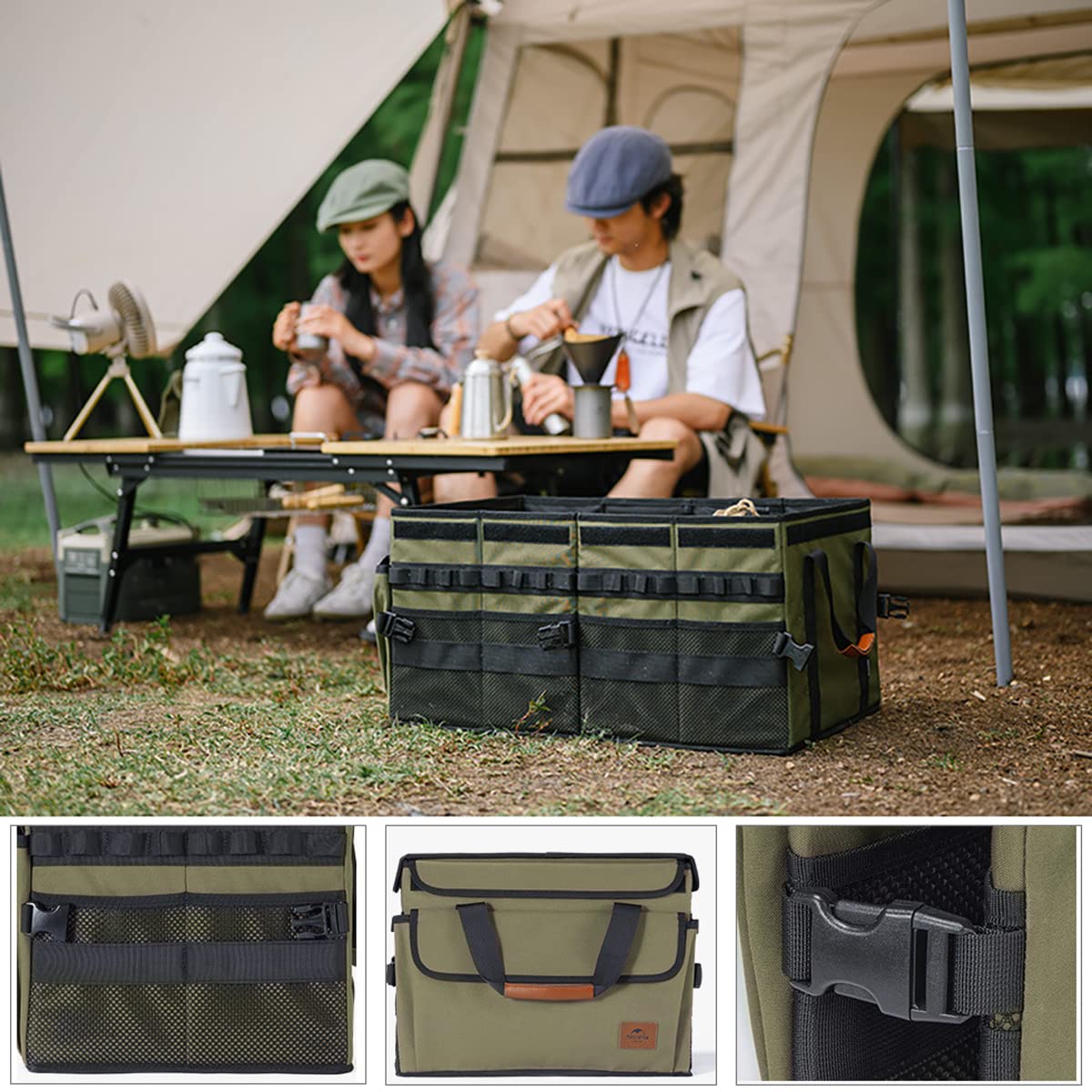 Amazon｜Naturehike野外キャンプオックスフォード布折りたたみ収納