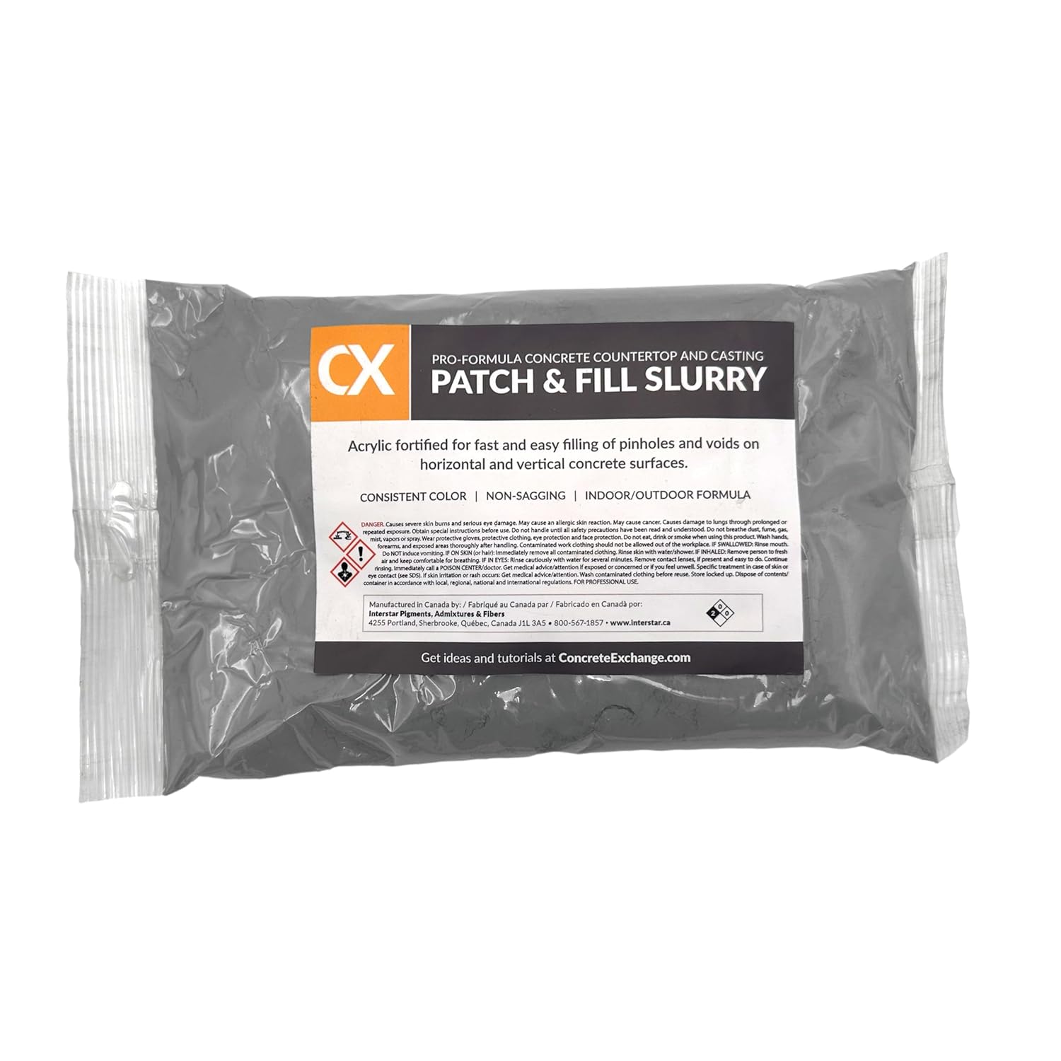 CX Pro-Formula Concrete Countertop and Casting Patch and Fill Slurry | Stone