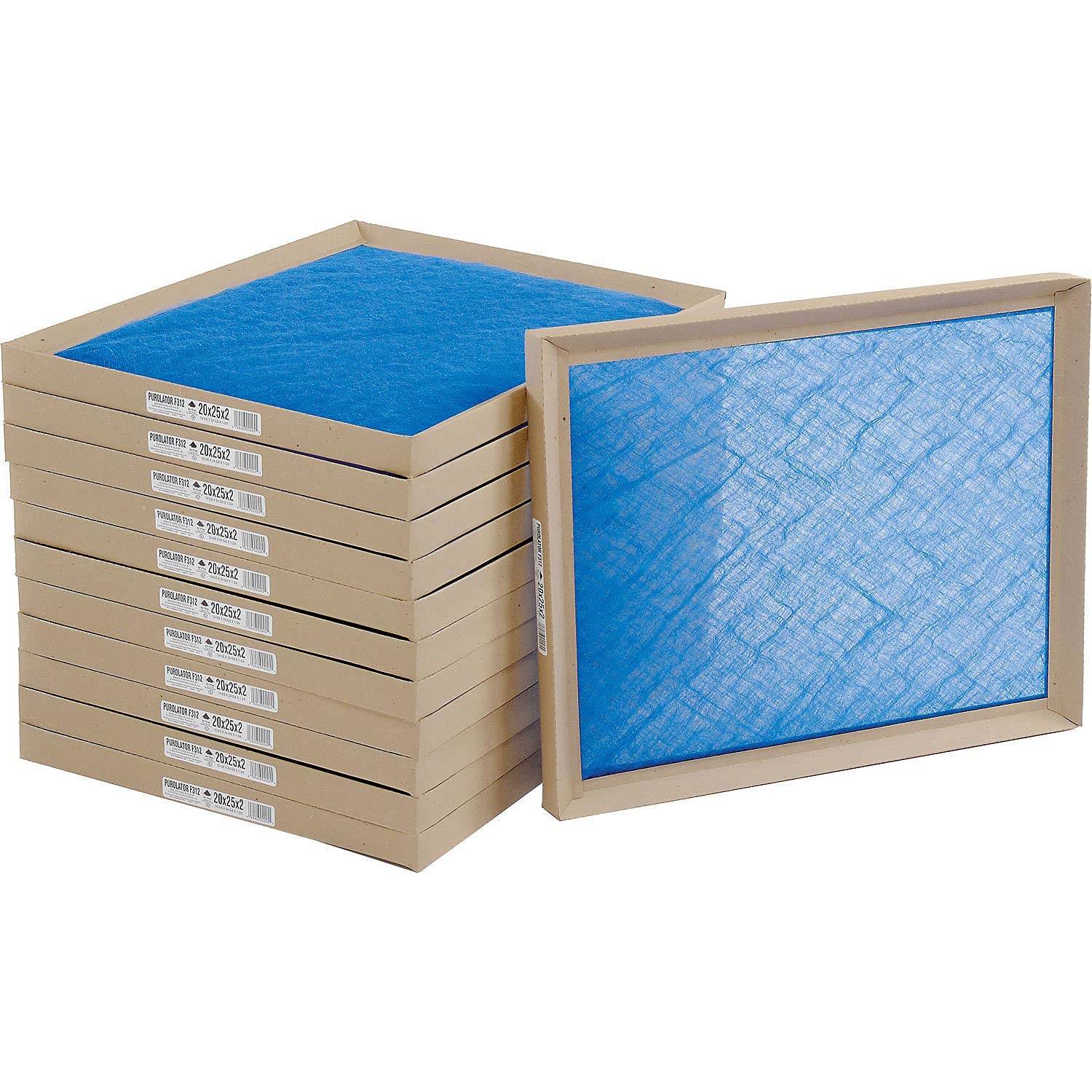 Purolator 5039002005 F312 Std2 Fiberglass Disposable Panel Filter 20W x