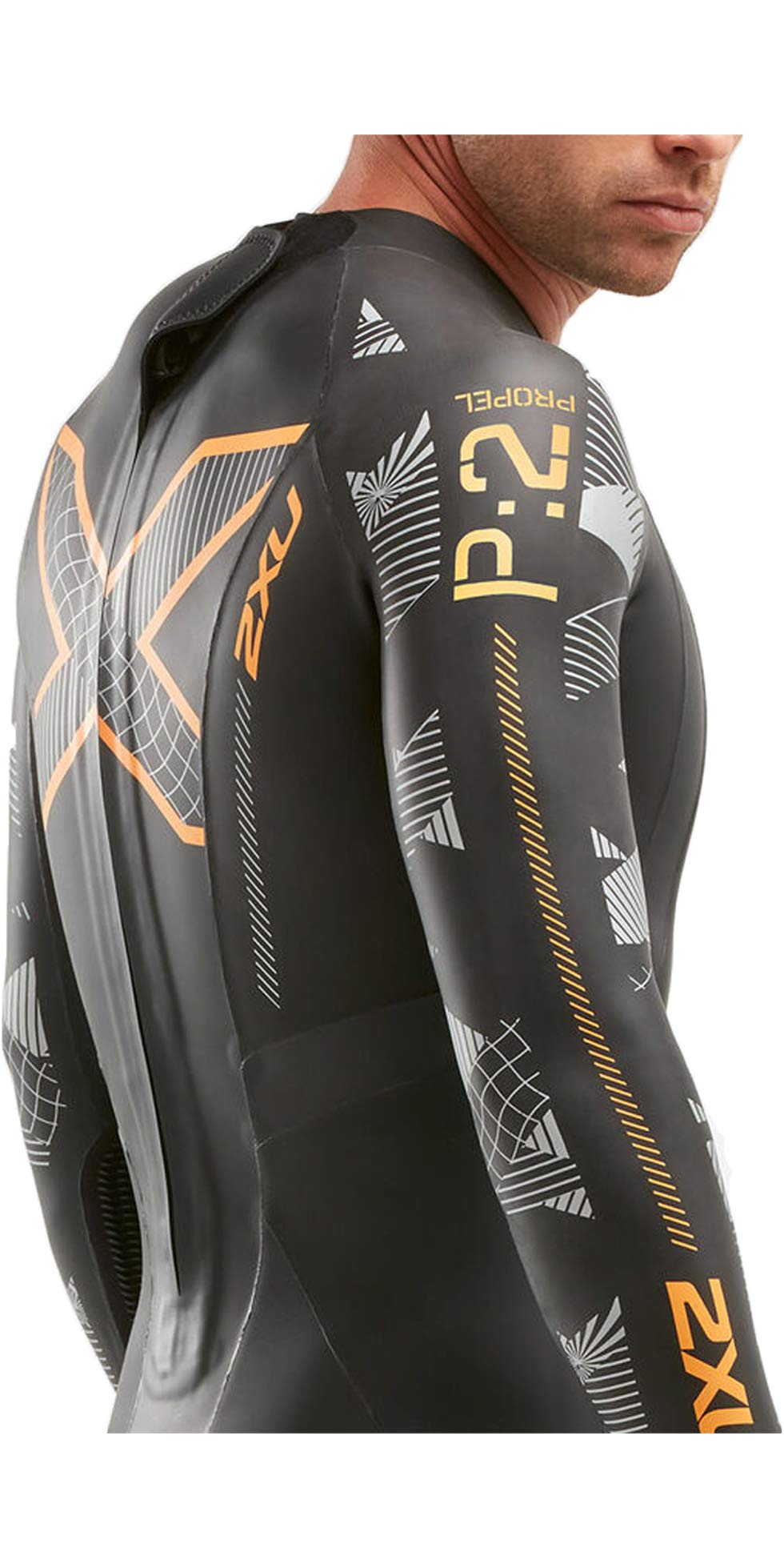 Amazon.com: 2XU Men's P:2 Propel Triathlon Wetsuit - Black/Orange