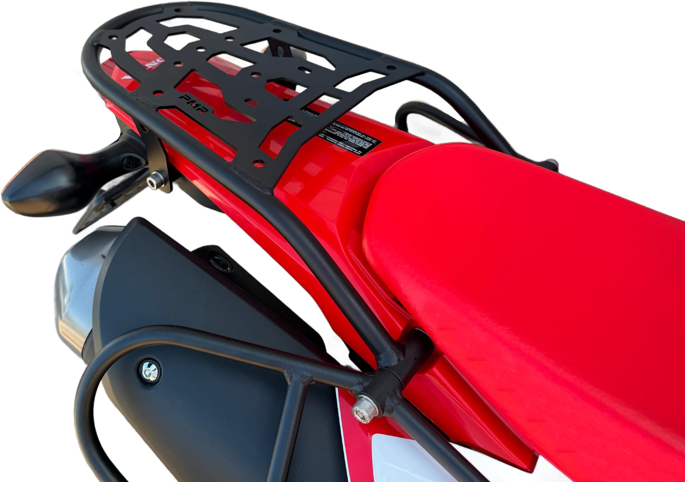 PMRACKS CRF300L Rally Rear Rack (2021-Present) CRF 300L Motorcycle Luggage Ra...