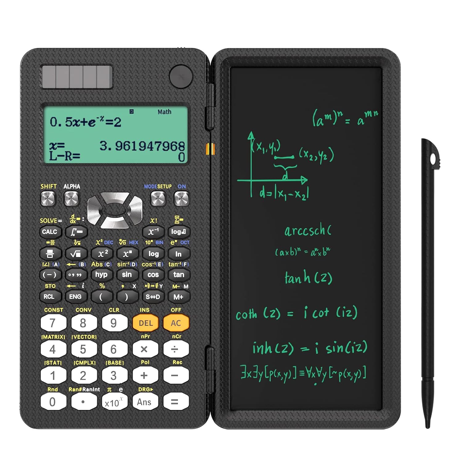 NEWYES 991ES Scientific Calculator with LCD Writing Tablet, 417 ...