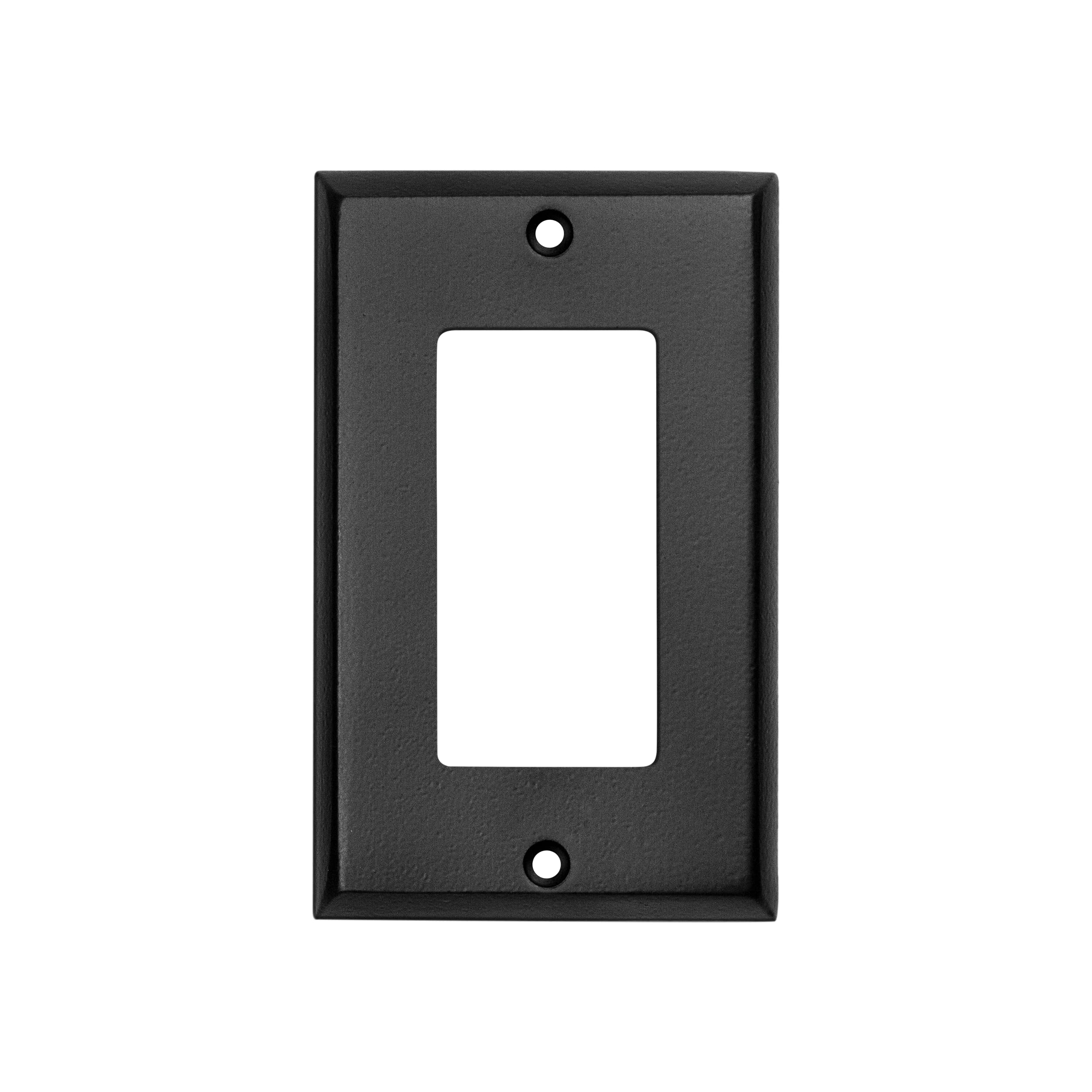 Ageless Iron Single Rocker/GFI Switch Plate