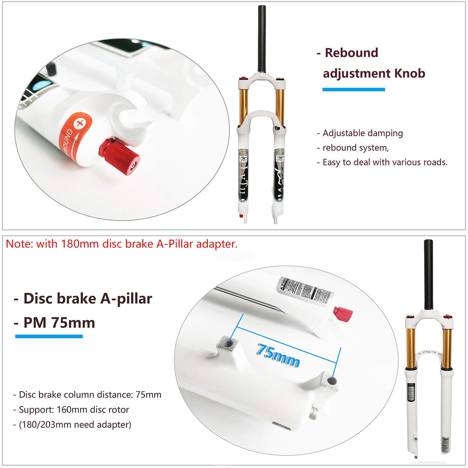 Diagram Fox Float Kashima Shock Pump MEROCA Mountain Bike Front