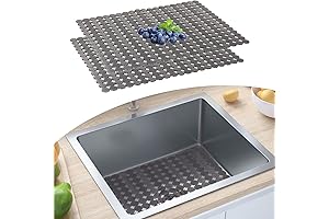 "Frustration-Free" Kitchen Sink Protector Mat