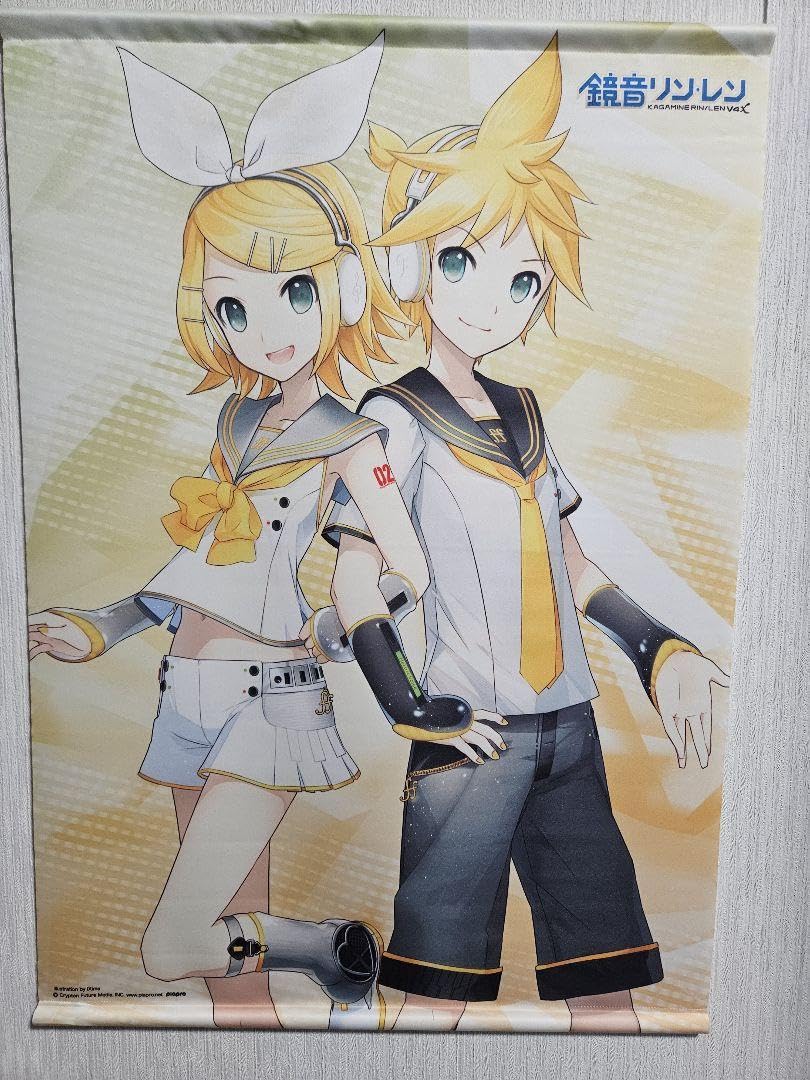 Amazon.co.jp: VOCALOID 鏡音リン 鏡音レン タペストリー : おもちゃ