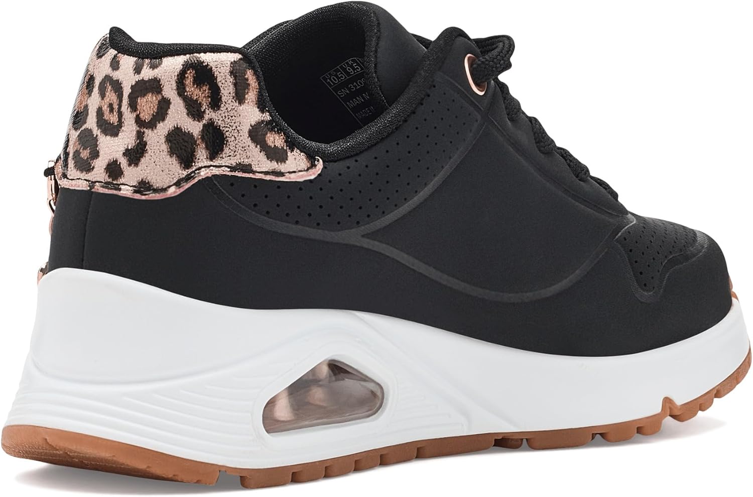Skechers Girls Uno Gen1-leopard Rockstar 310921l (Little Kid/Big Kid)