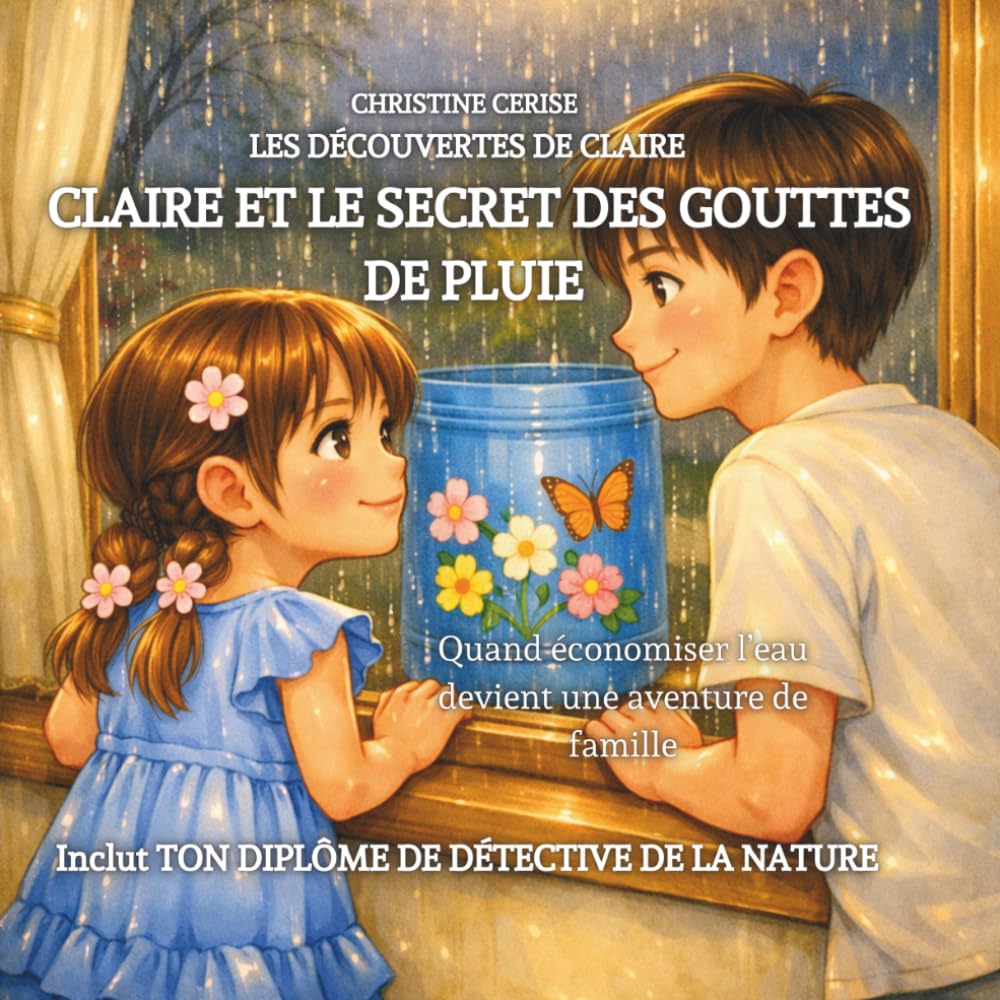 Claire et le secret des gouttes de pluie: Quand économiser l’eau devient une aventure de famille (Les découvertes de Claire)