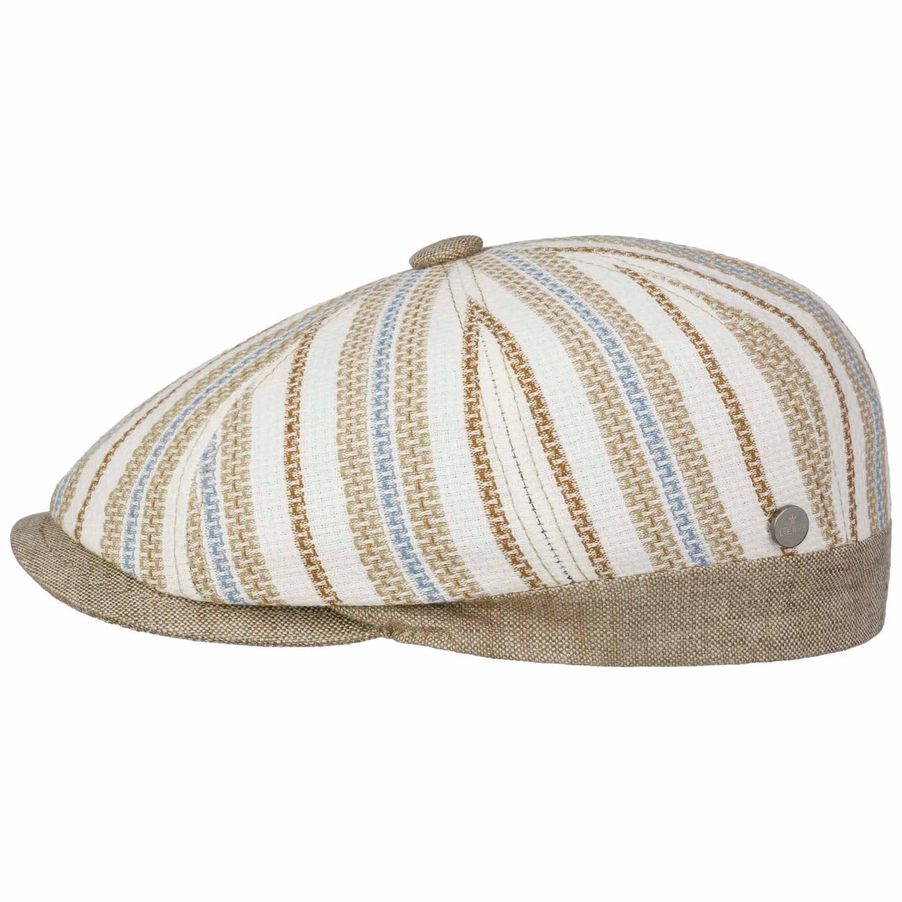Lierys Savoca Gorra Gatsby a Rayas Multicolor Hombre Primavera Verano