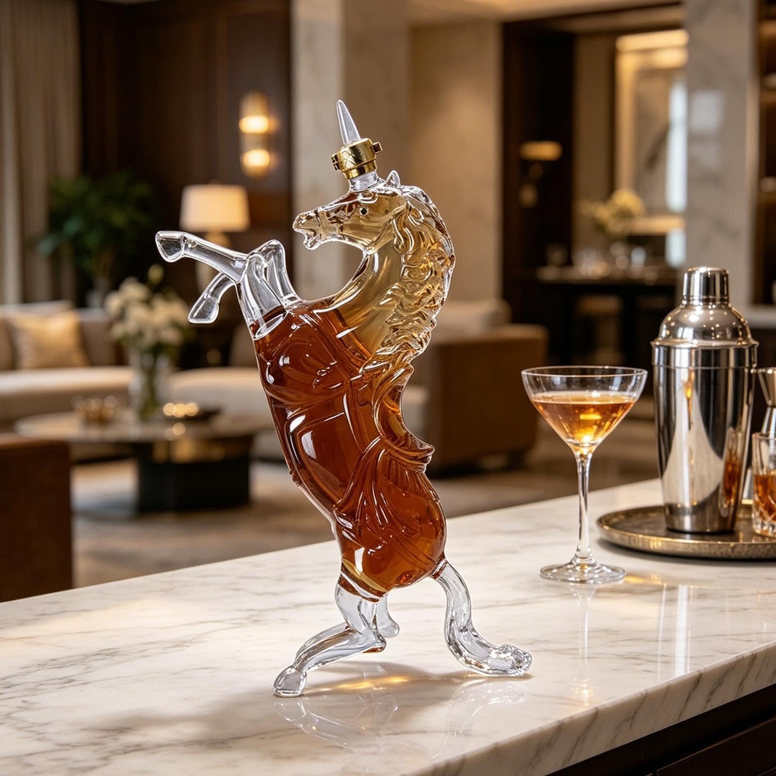 Jarras Decantadoras Para Alcohol Botella Vacía Para Vino Con Forma De | Botella Decantadora De Whisky En Restaurantes, Bares, , Celebraciones, Sala De Comedor, Cocina, Y Hogares