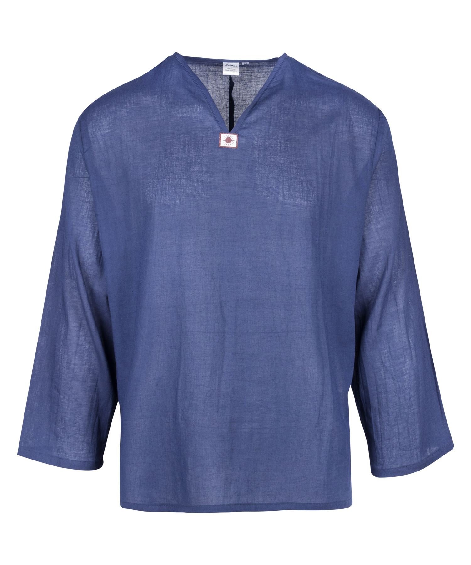 LofbazMen's T-Shirt 100% Cotton Hippie Shirt V-Neck Beach Yoga Top…