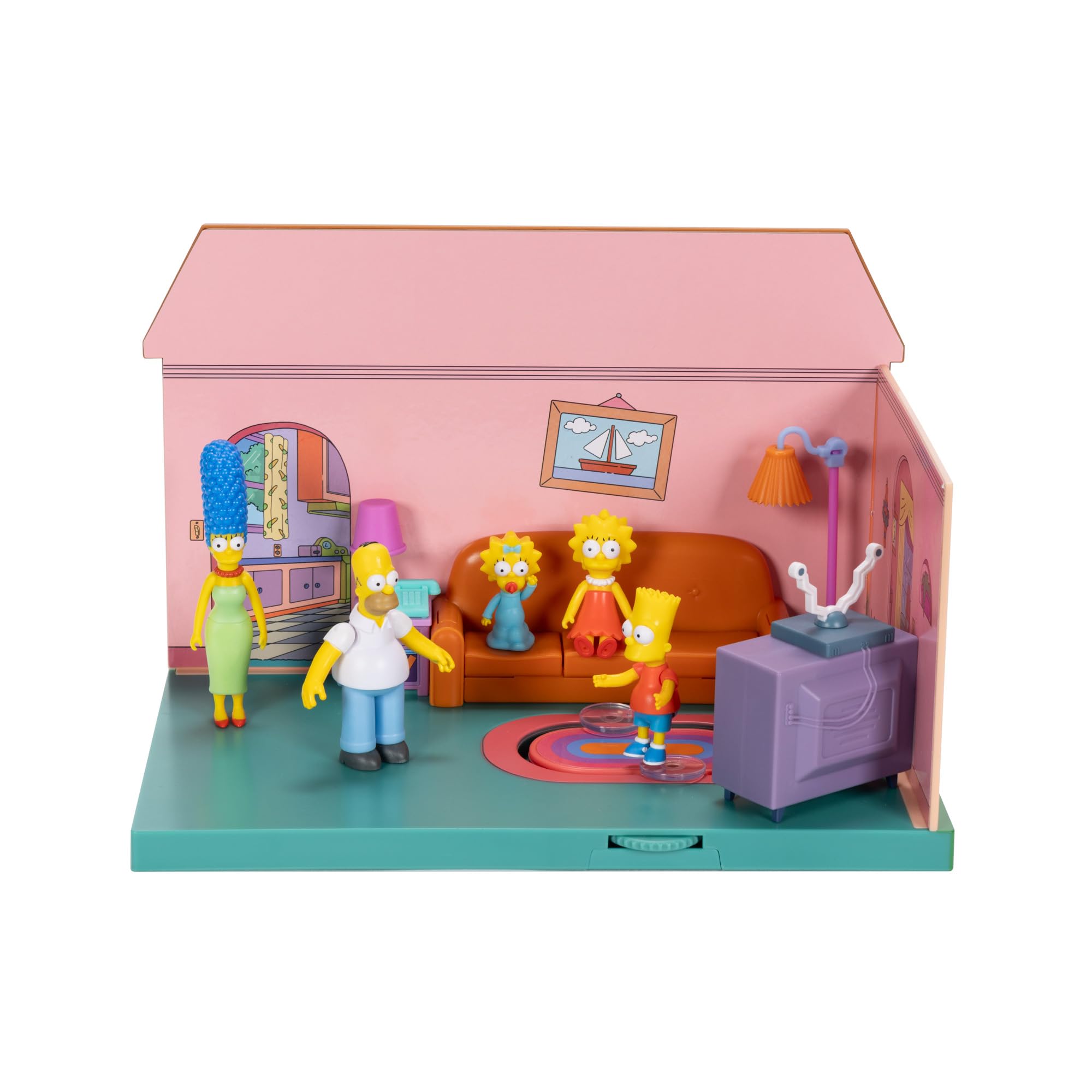 Amazon.com: Jakks Pacific The Simpsons Diorama Family Figures