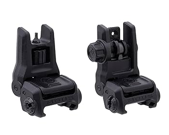 実物Magpul MBUS Pro（Front.Rear） Magpul MBUS Pro, Back-Up