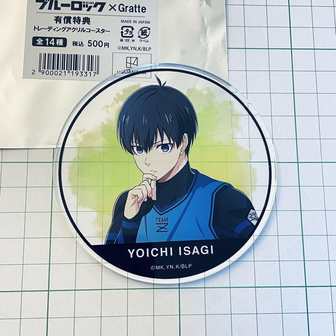 Amazon.co.jp: 潔世一 ブルーロック アクリルコースター アニメイト
