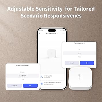 Aqara Akıllı Titreşim Sensörü T1 VB-S01D (Apple Home Destekli)