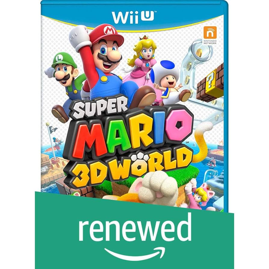 「スーパーマリオ 3Dワールド Wii U Amazon.com: Super Mario 3D World - Nintendo Wii U (Renewed