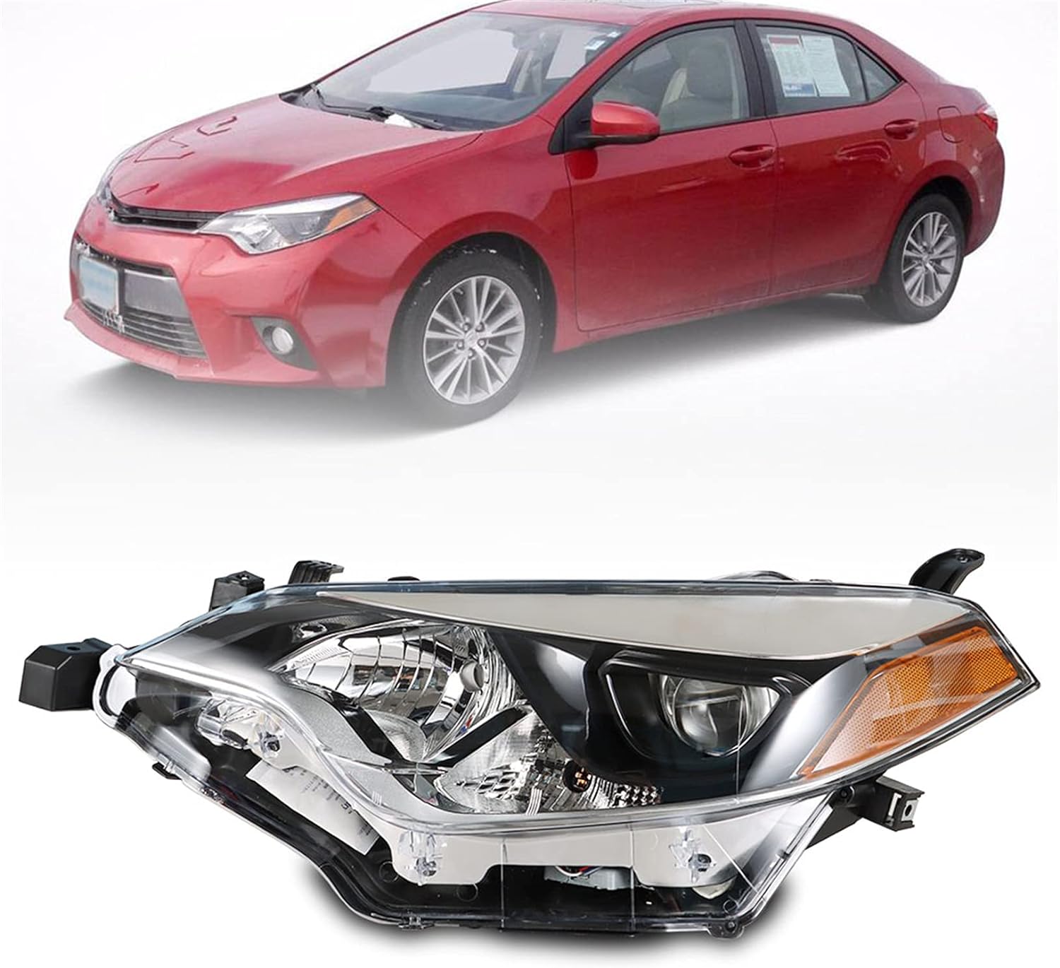 Amazon.com: LABLT Headlights Assembly Replacement for Corolla Left