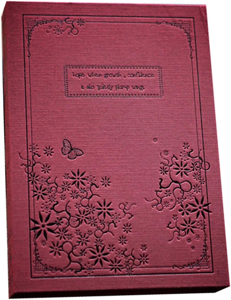 Patty Both European Relief Code Lock Gift Box with Hard Cover Vintage Diary Notebook