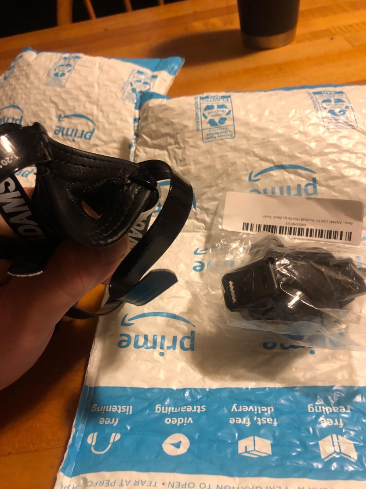 ADAMS USA HC Football Chin Strap Sports & Outdoors