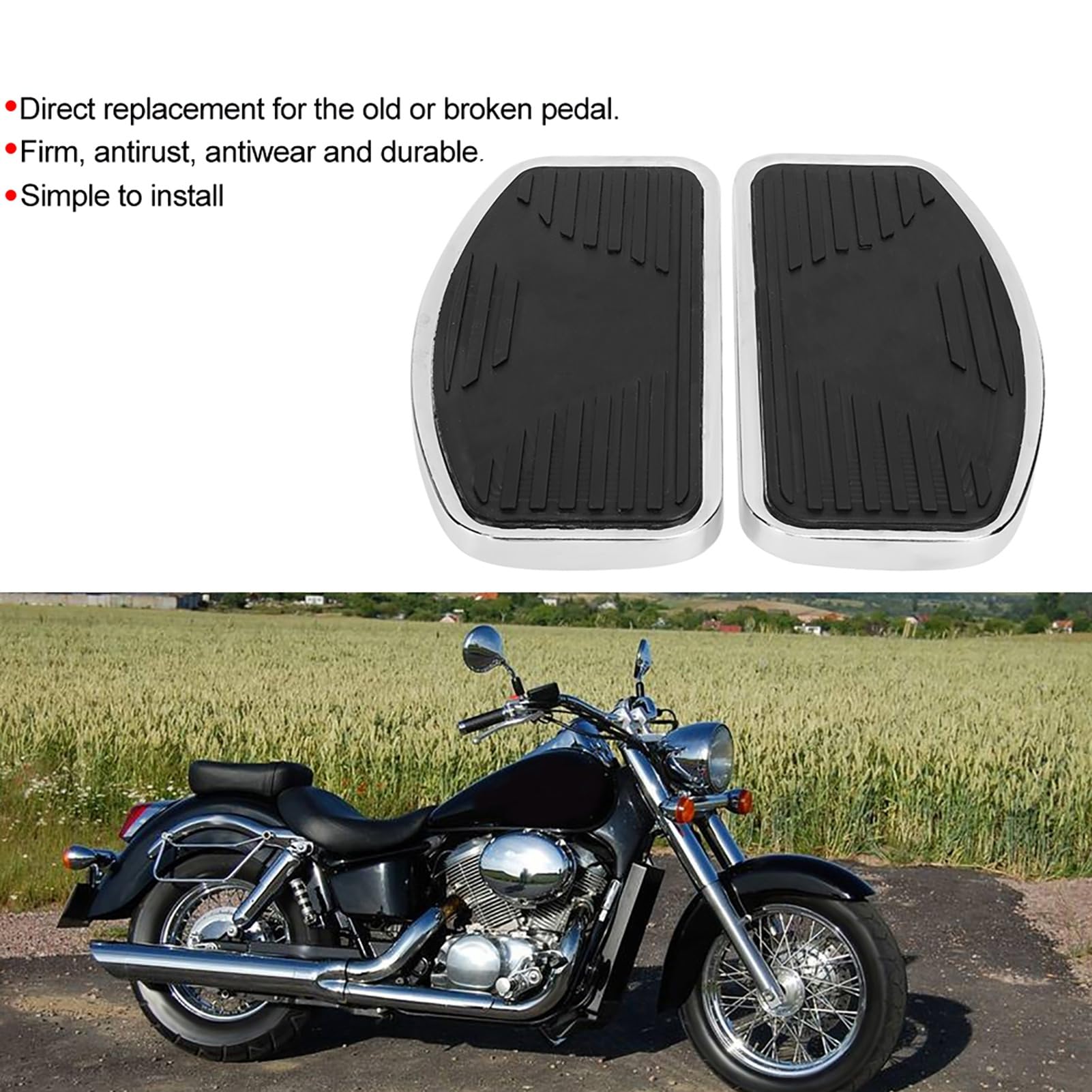 Pedana del Pedale del Motociclo Comoda Sostituzione del Ferro in