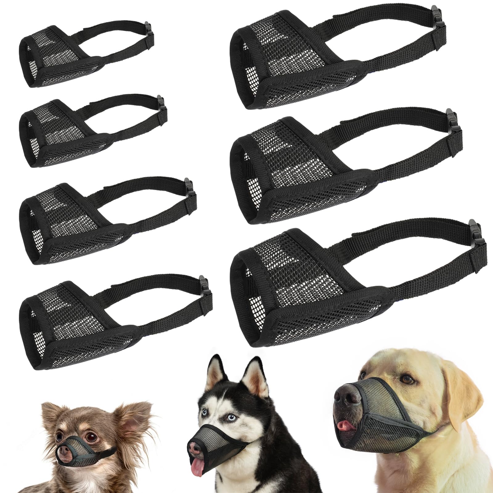 LUCKYPAW Mesh Muzzle Set