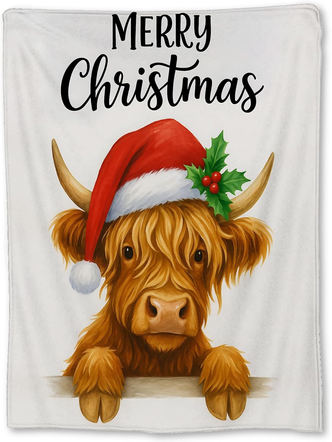 Christmas Tree Blanket, Soft Lightweight Flannel Red Truck Gnomes Snowy Cabin Throw Blanket for Couch, Bed, Travel & Home Decor Gifts, Cozy Warm Blankets for Women Kids Girls 50×40 in
