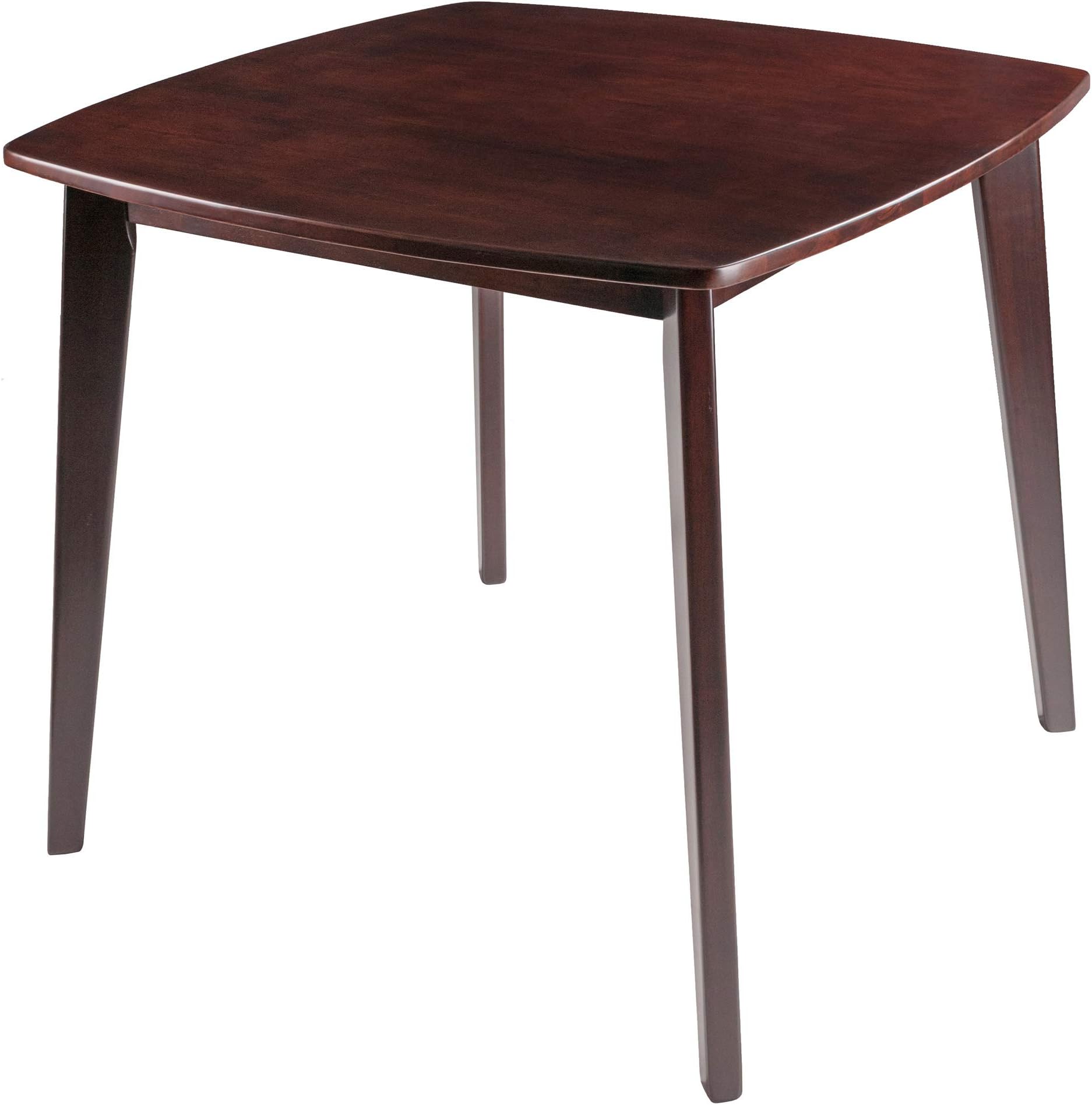 WinsomeWood Pauline Table Walnut Finish