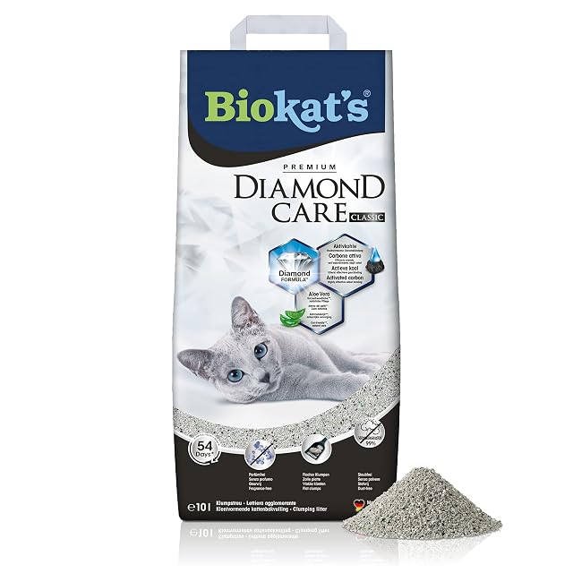 Biokat's Diamond Care Classic, para gatos, sin fragancia