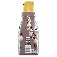 Vista 23 de International Delight Crema de café, caramelo macchiato, crema saborizada refrigerada, botella de 32 onzas líquidas