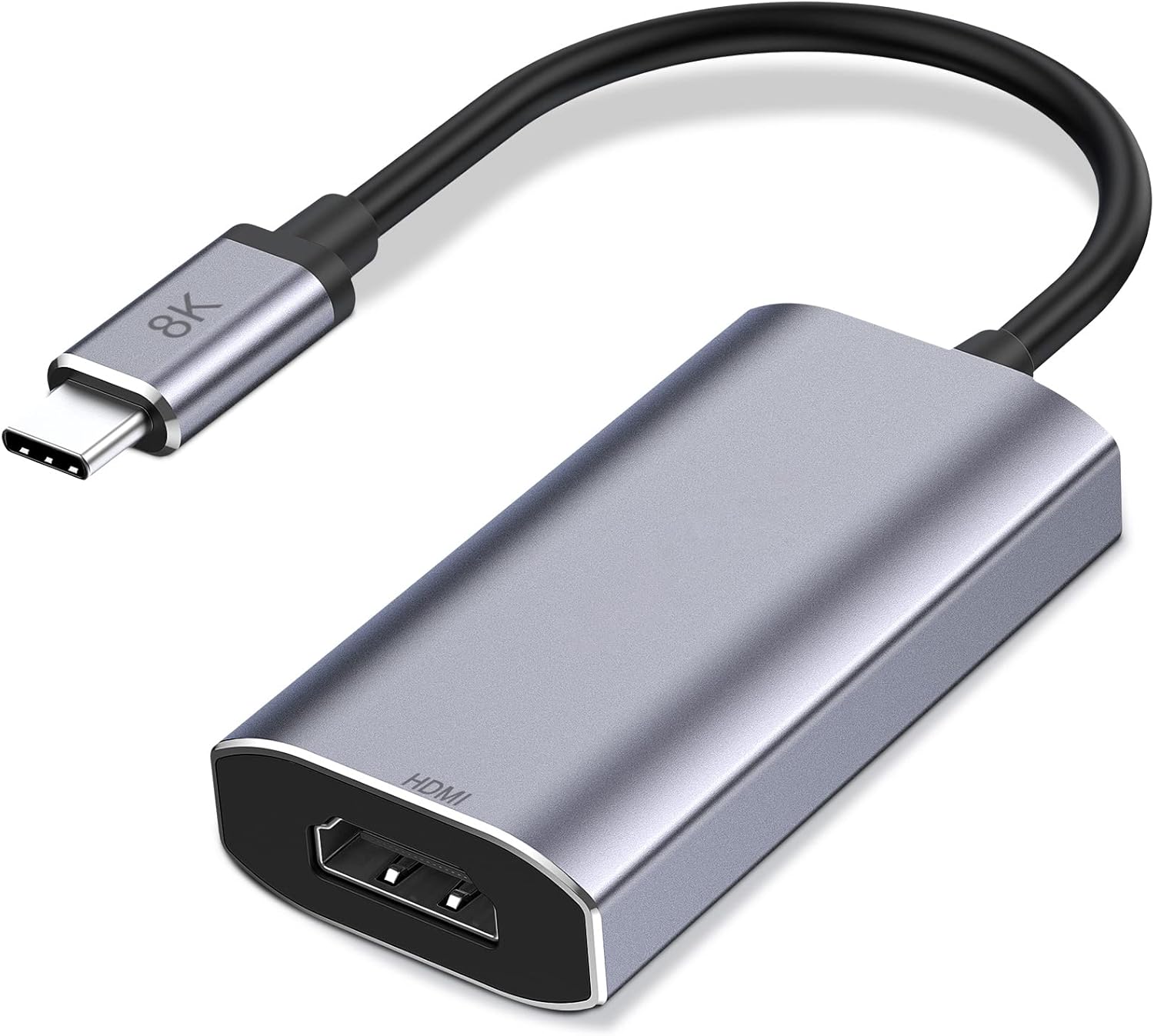 CableGlaxay Adaptador USB C a HDMI de 8 K, Thunderbolt 3 a HDMI, 8 K 60
