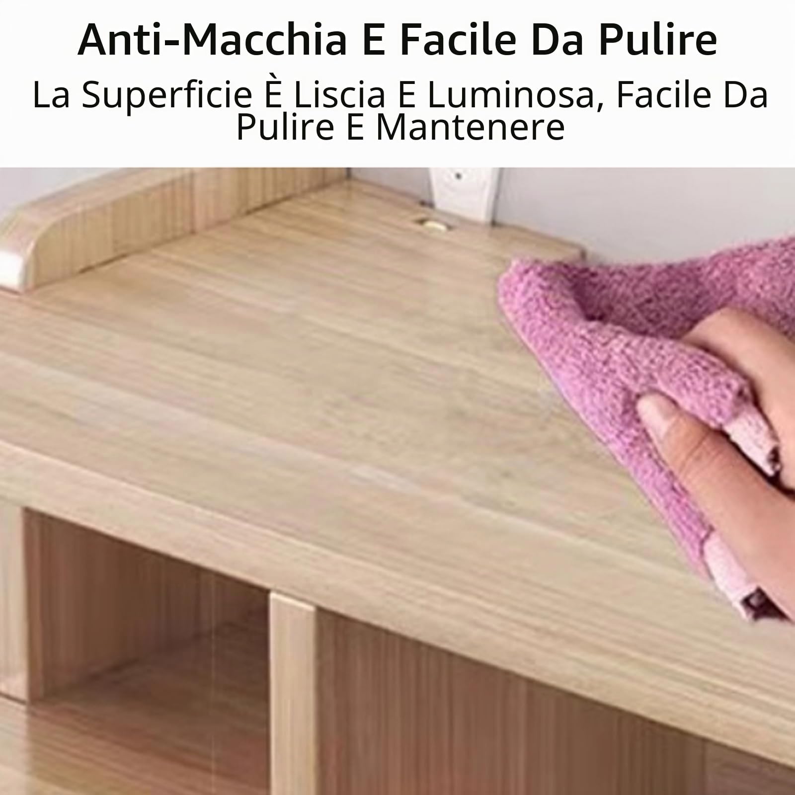 Scaffale Multimediale da Parete, Mensola Sospesa per Proiettore, Supporto per Proiettore Mensola Sospesa sotto La TV