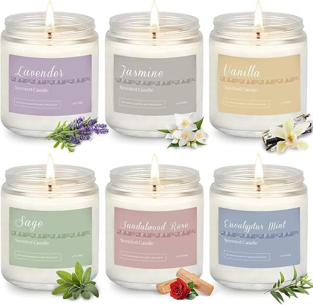 14 Gray and Black Living Room Ideas for Sleek Modern Drama 153 Holiday Scented Candle Gift Set, 6 Pack Natural Soy Candles for Home, Lo...