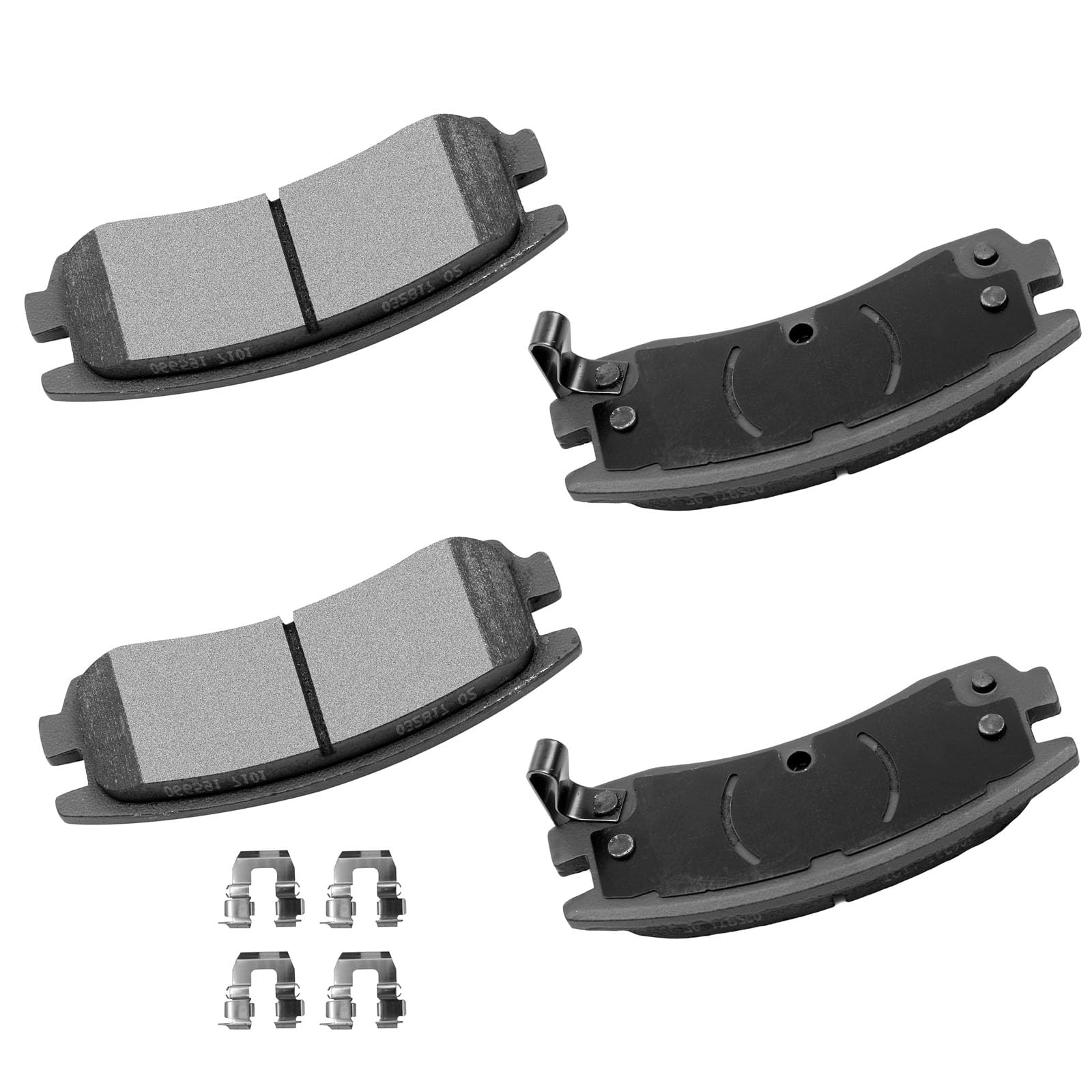 cciyu D698 Rear Ceramic Brake Pads Kits 4pcs