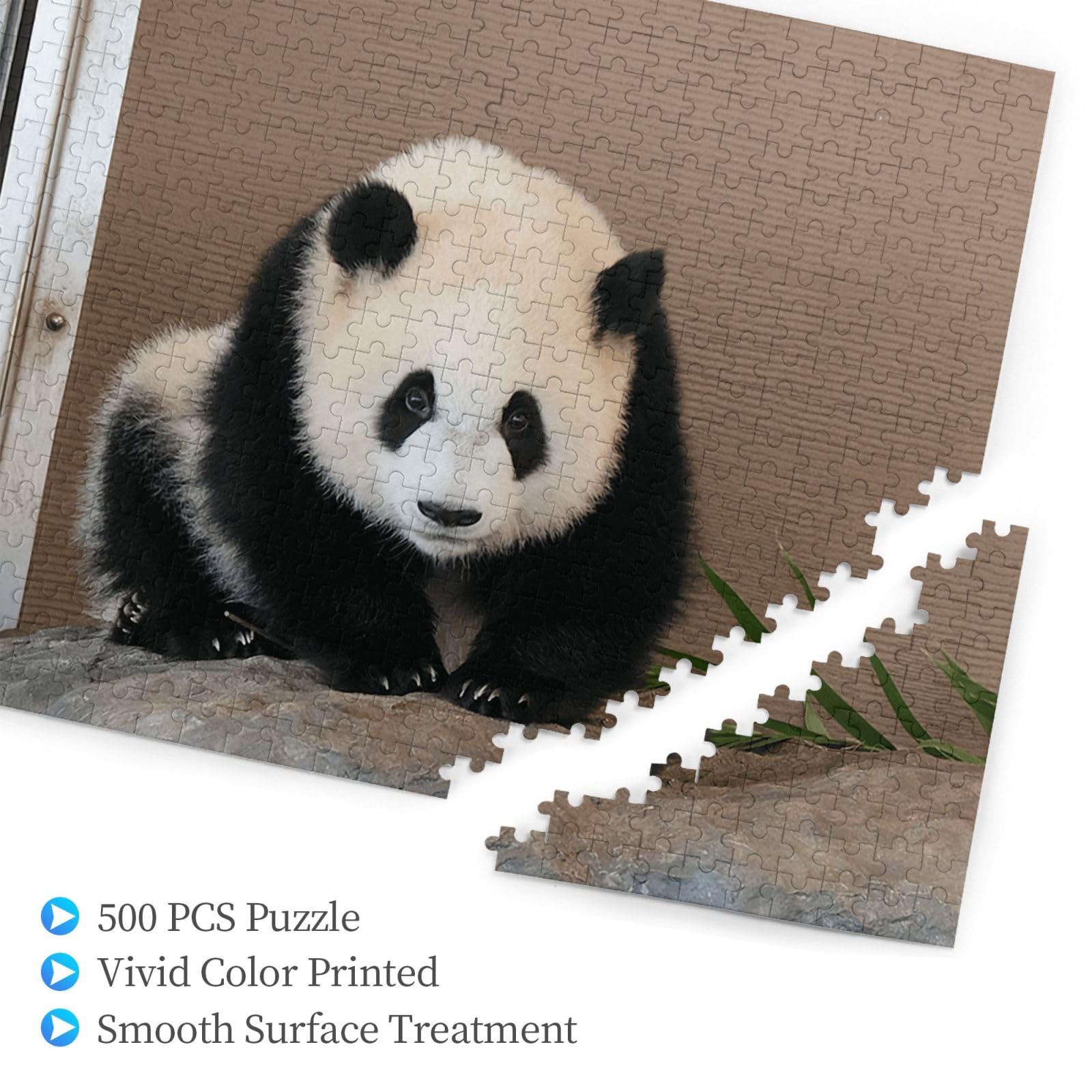 Amazon.co.jp: パンダ 彩浜 ジグソーパズル 500ピースパズル 収納