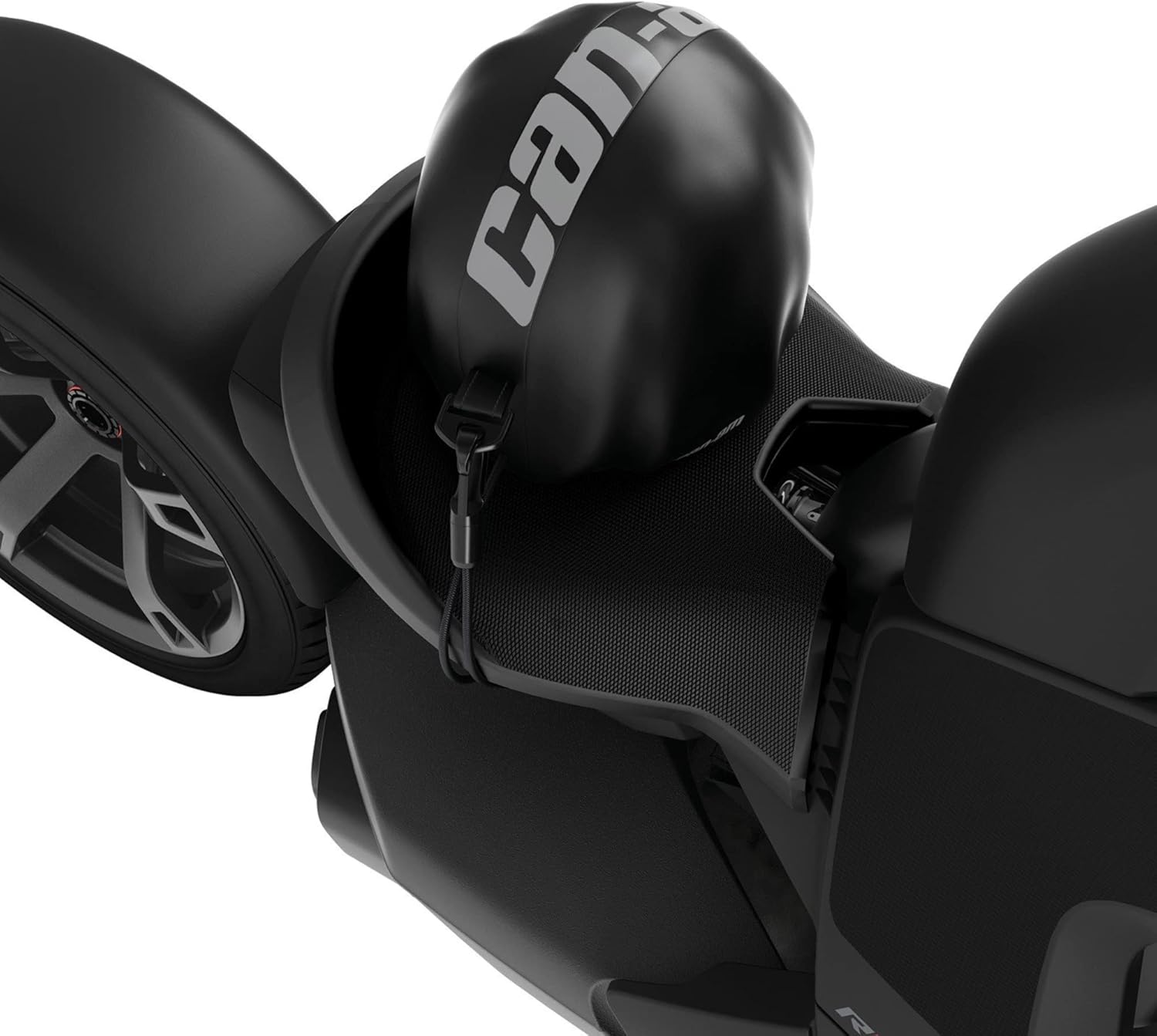 Can-Am Ryker New OEM Black Helmet Storage Bag Kit, 219400765 : Automotive