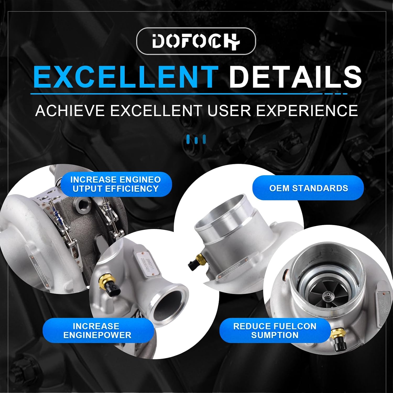 HE400VG HE451VE 2882111 Turbocharger For 05-15 Holset Cummins Various ISX15 ISX QSX Series Engine