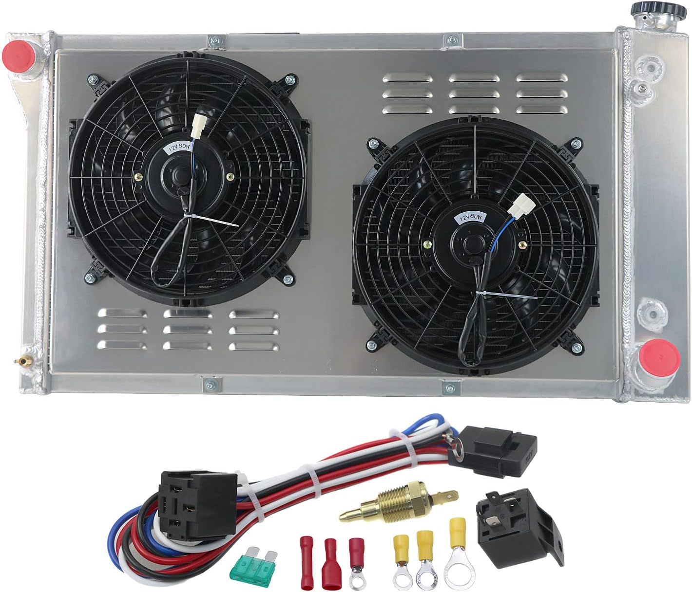 CoolingCare CU369 Radiator for 1967-1972 Chevy Blazer C/K/G/P & GMC Jimmy C/K/G Pickup Suburban Van