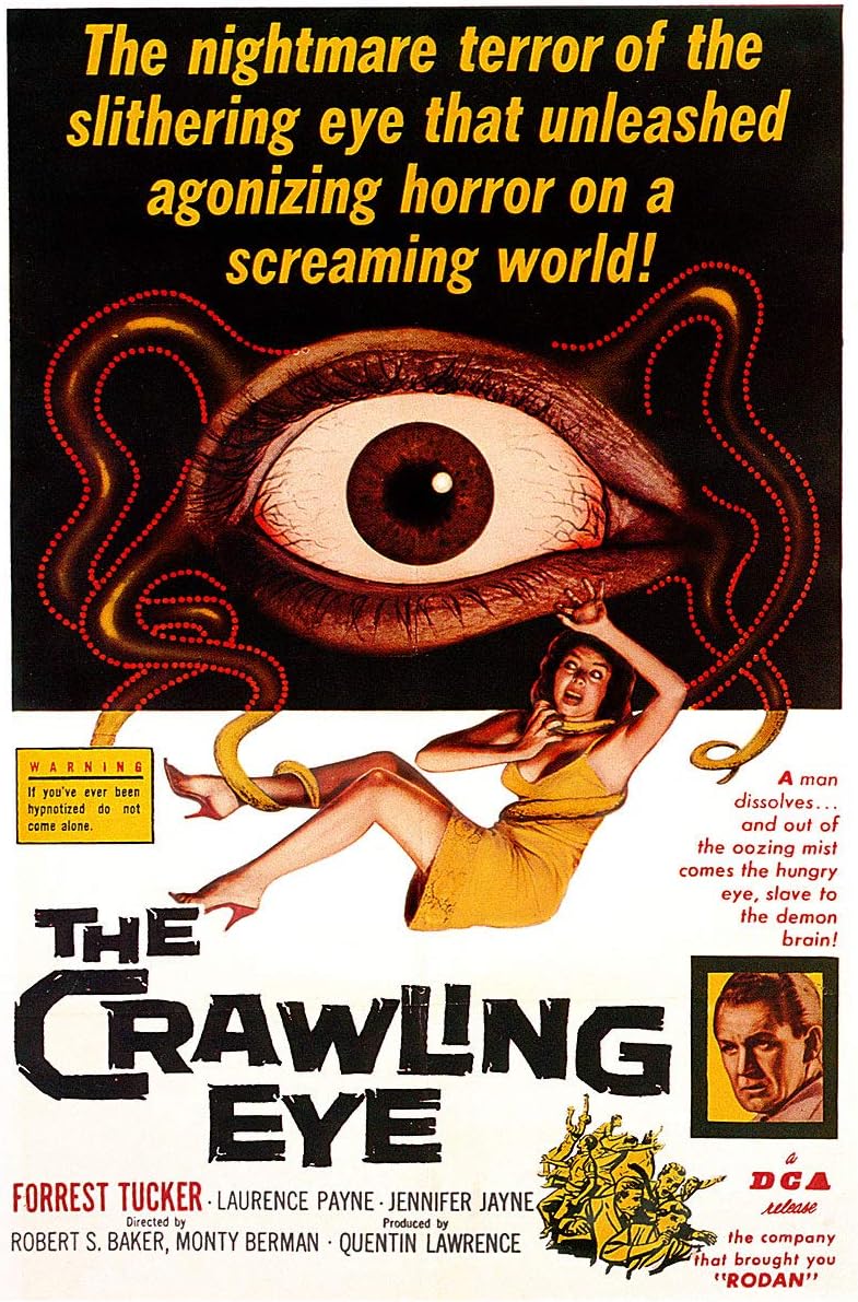 American Gift Services - Vintage Science Fiction Horror Movie Poster The Crawling Eye - 11x17