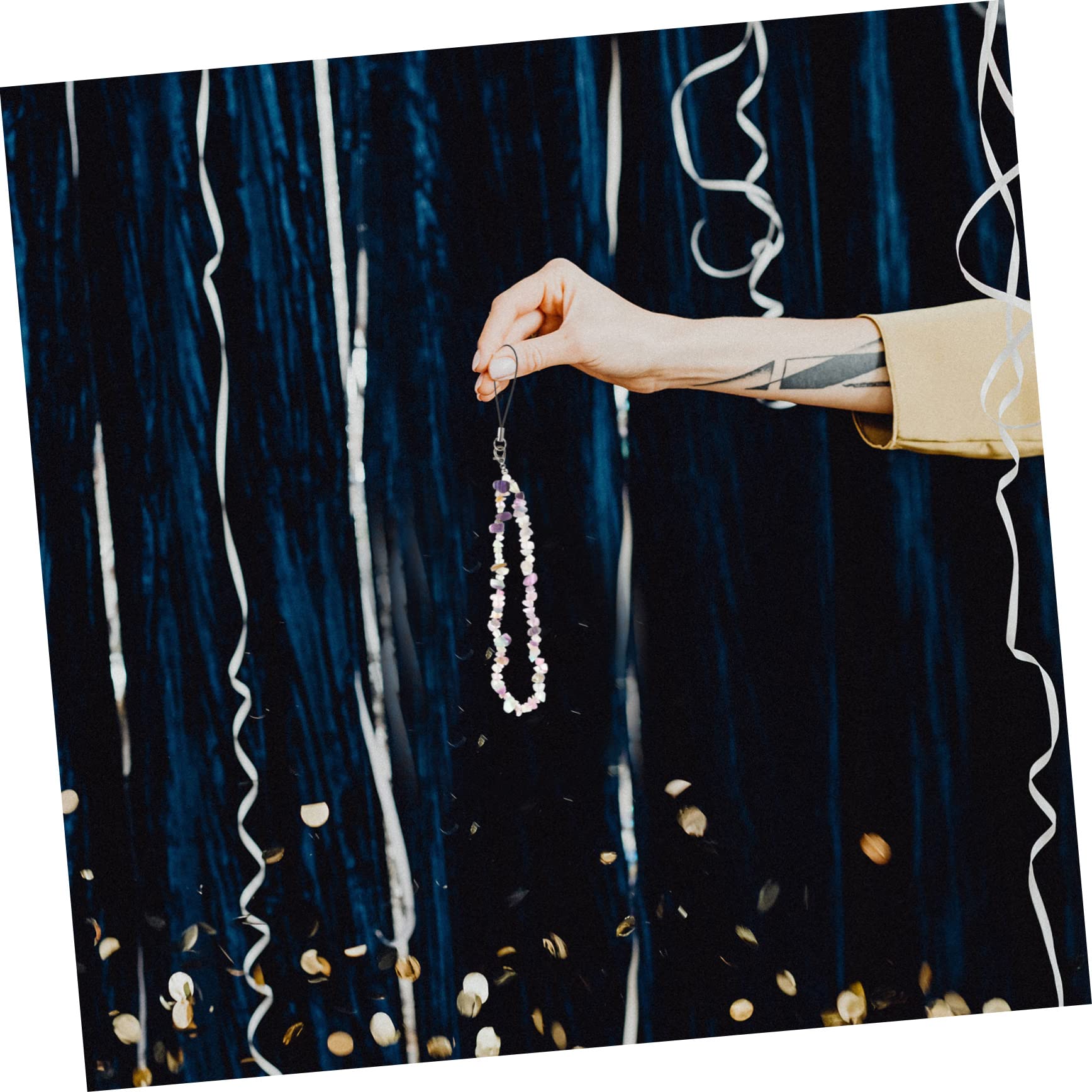DOITOOL 10piezas Cadenas De Teléfono Decorativas Correa Antideslizante Para Móvil Lanyard Creativo y Delicado Accesorio Multifuncional Para Claves y Teléfonos