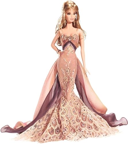 Barbie Etiqueta de oro coleccionista 2007 - Muñeca de Navidad