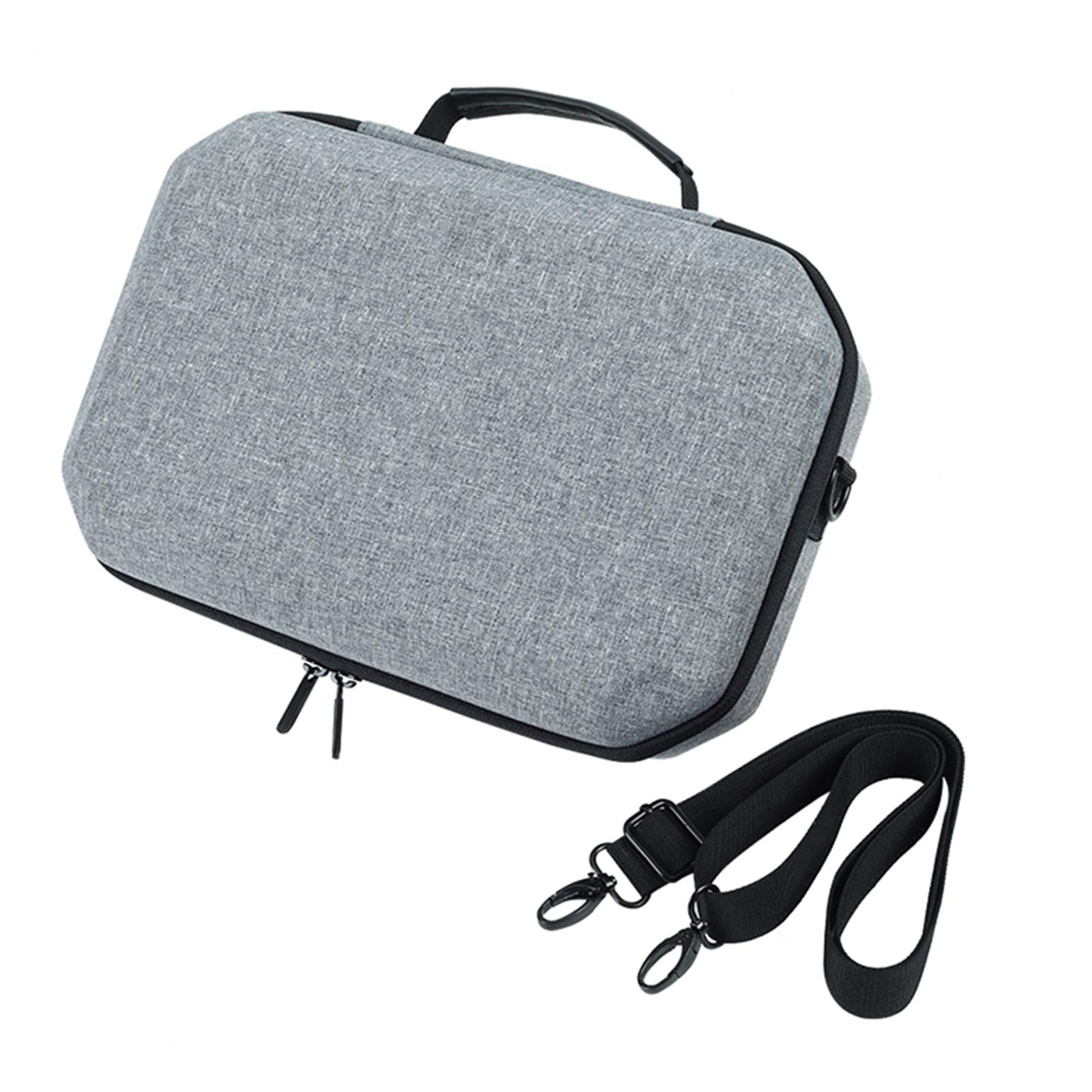 Denpetec Custodia rigida da viaggio per cuffie da gioco VR All-in-one Oculus Quest 2 (grigio)