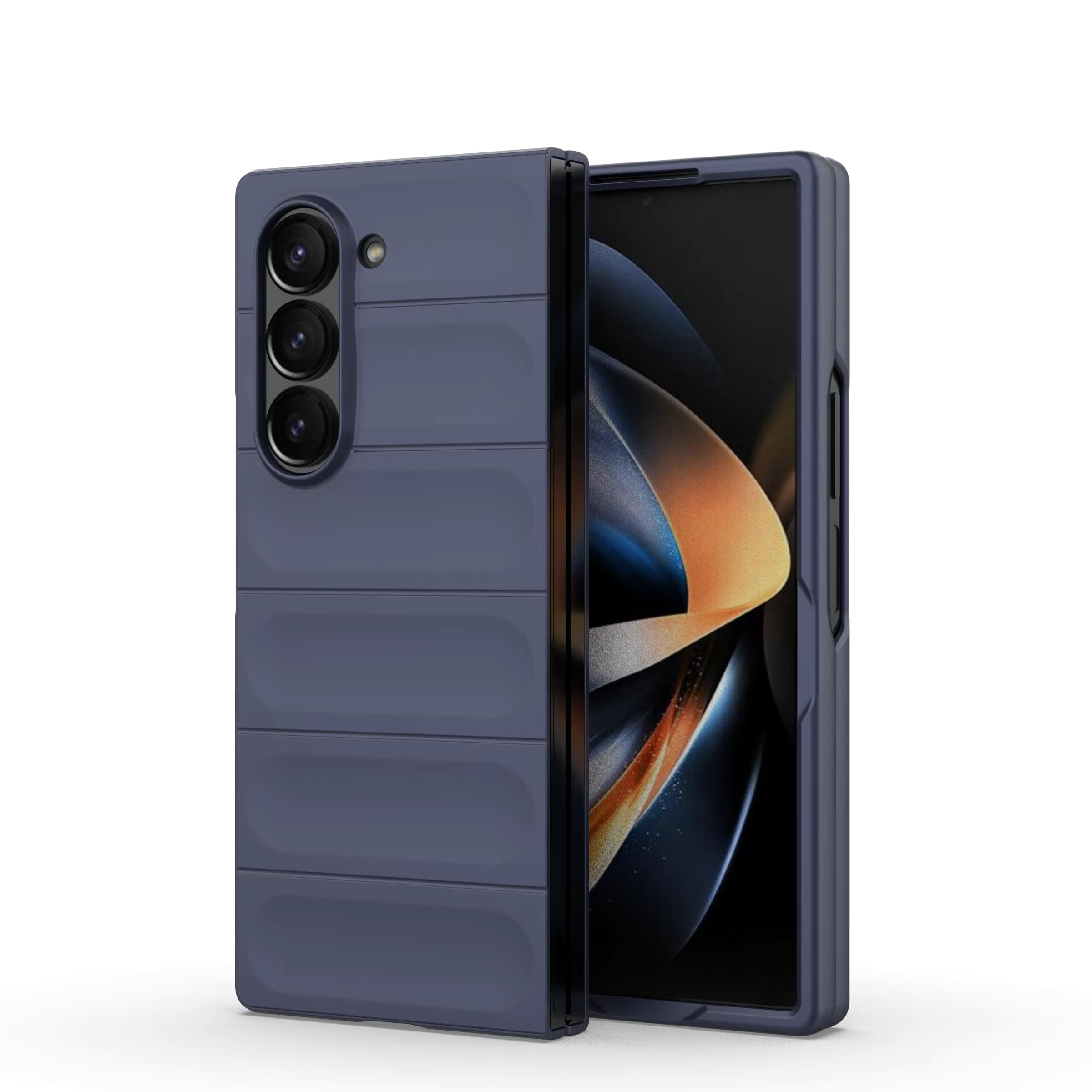 Valente Premium Protective Covers for Galaxy Fold 6 - Durable and Stylish (Navy Blue) (B0DGD5NHQB) Amazon Price History, Amazon Price Tracker