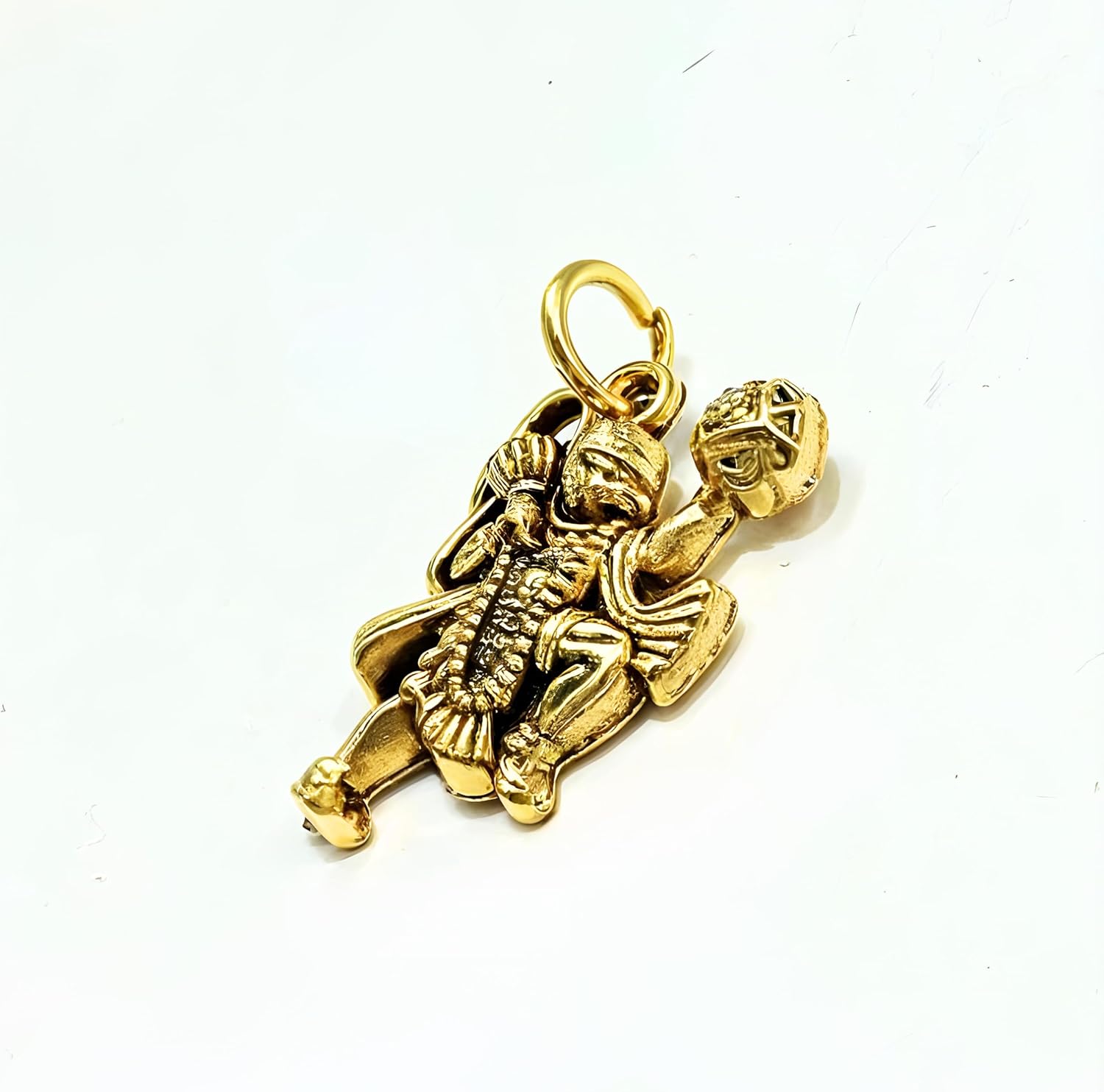Unisex Bajrangbali Pavanputra Hanuman Pendant with Rope Chain for Men and Women Without Dori - Image 4