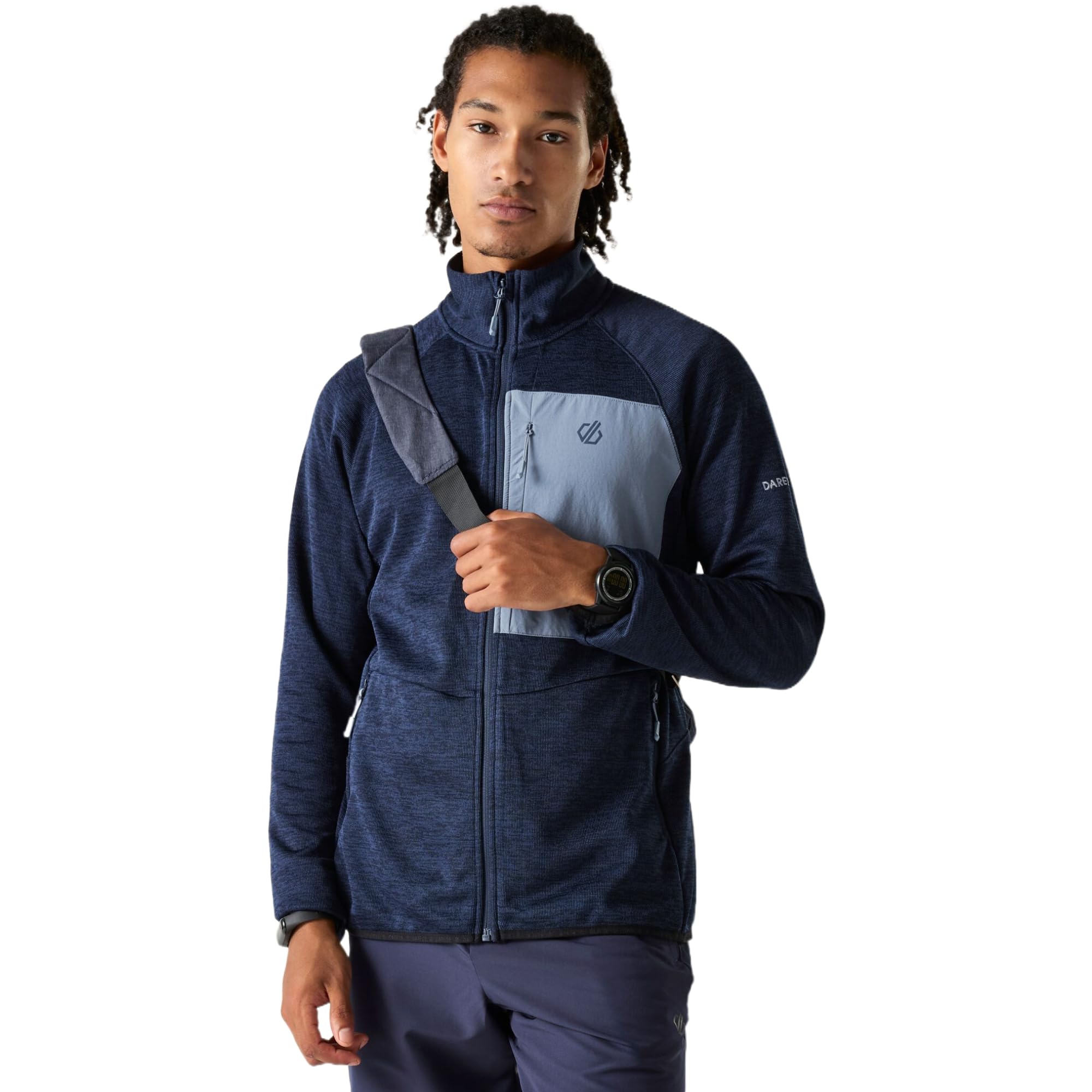 Dare 2b Men's Fleece Full Zip Jacket - Navy - L