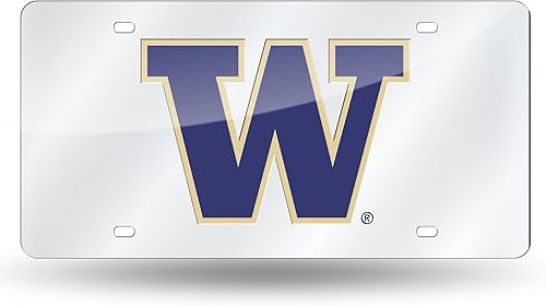 Miniatura 545 de Rico Industries Placa de matrícula de metal con incrustaciones láser de Florida Gators de la NCAA plateado,Alternativo,Negro -,Negro/Plata,Azul,azul