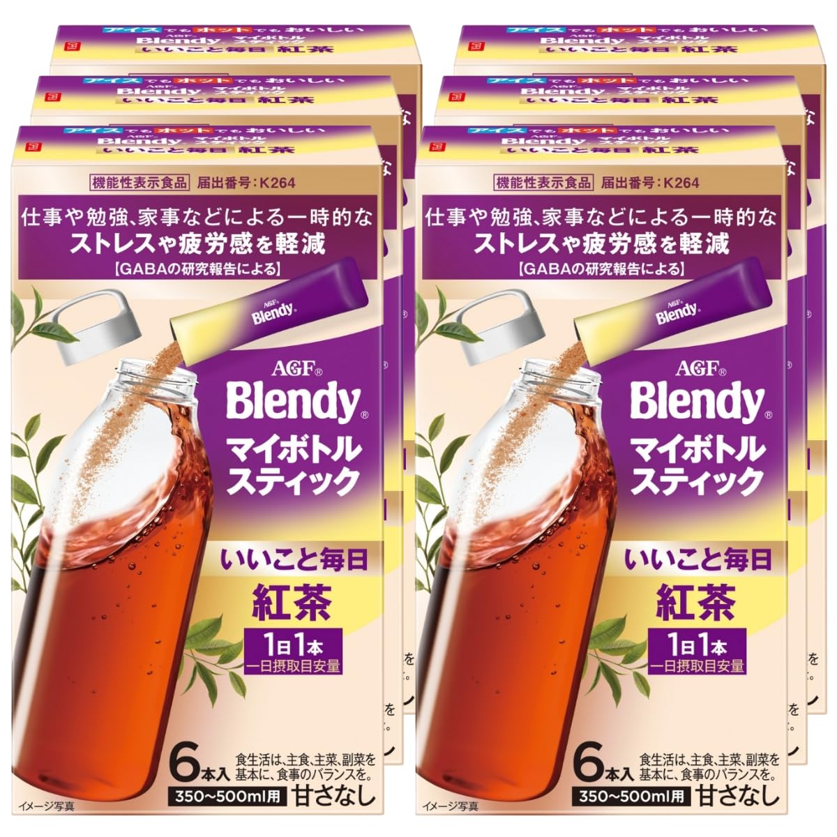 AGF ブレンディ マイボトルスティック いいこと毎日 紅茶 6本×6箱 【 粉…