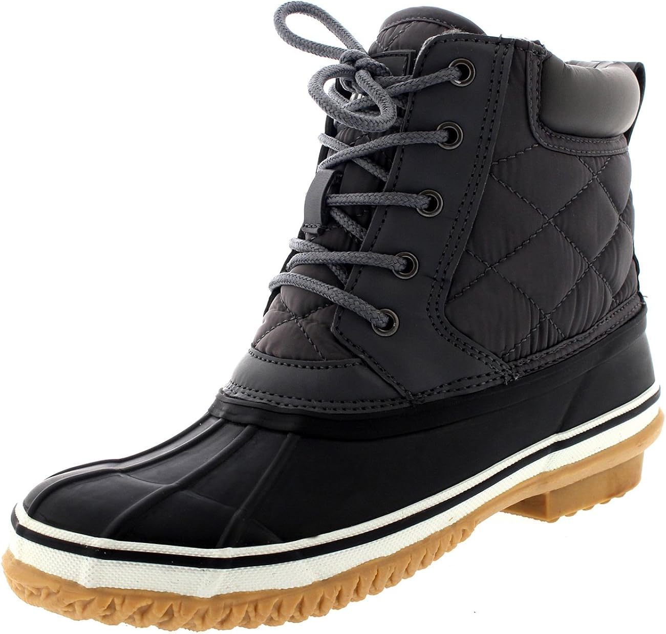 POLAR Women Thermal Winter Waterproof Quilted Mid Calf Hiking Boots