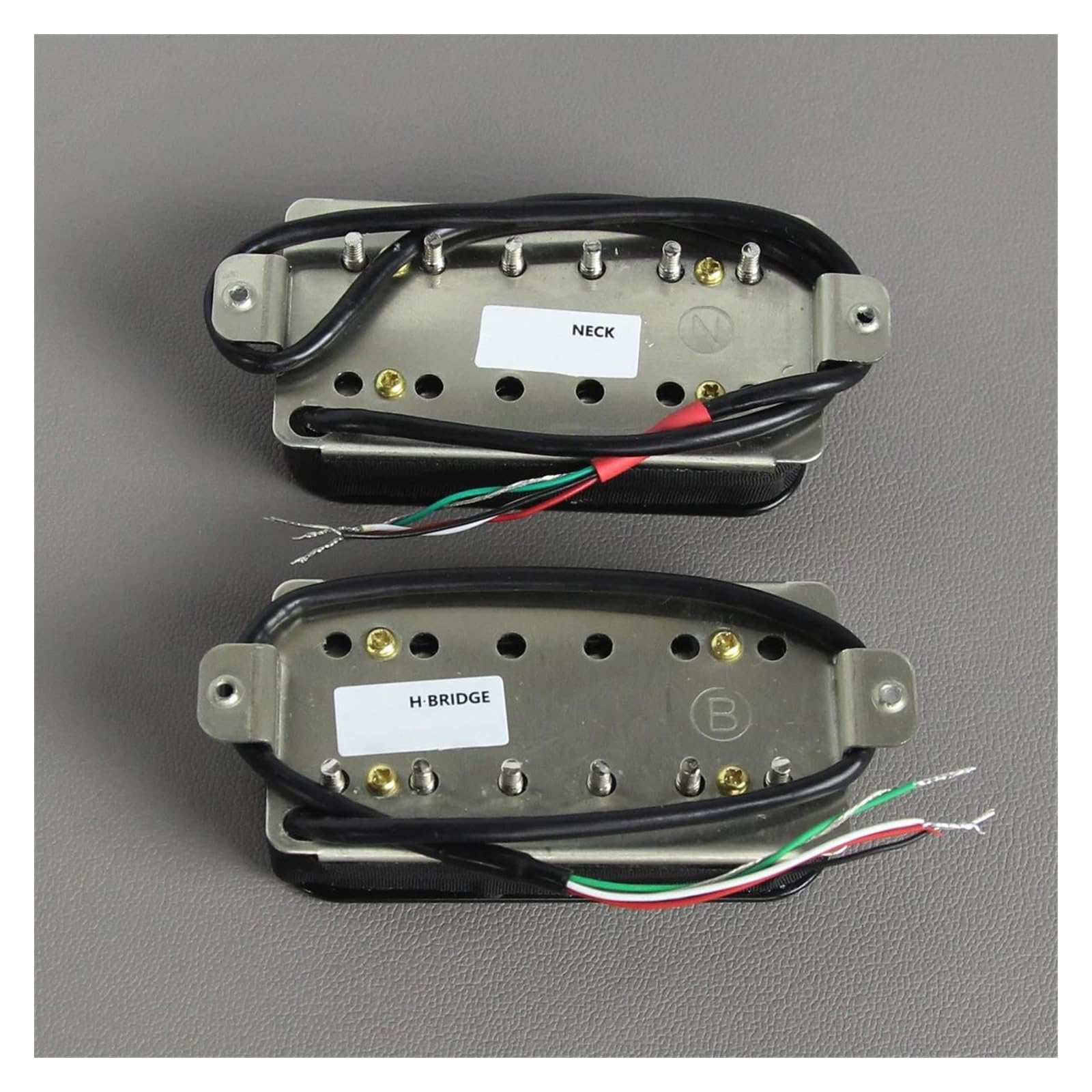 Przetwornik Gitary Elektrycznej 2 Częściowy Zestaw Bk Z Podwójną Cewką I Mostkiem Materiał Ceramiczny Odpowiedni Do Gitar Elektrycznych